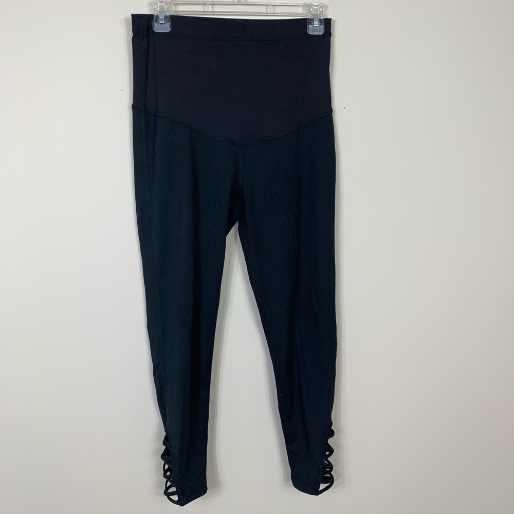 Pinkblush | Black Maternity Leggings Large
